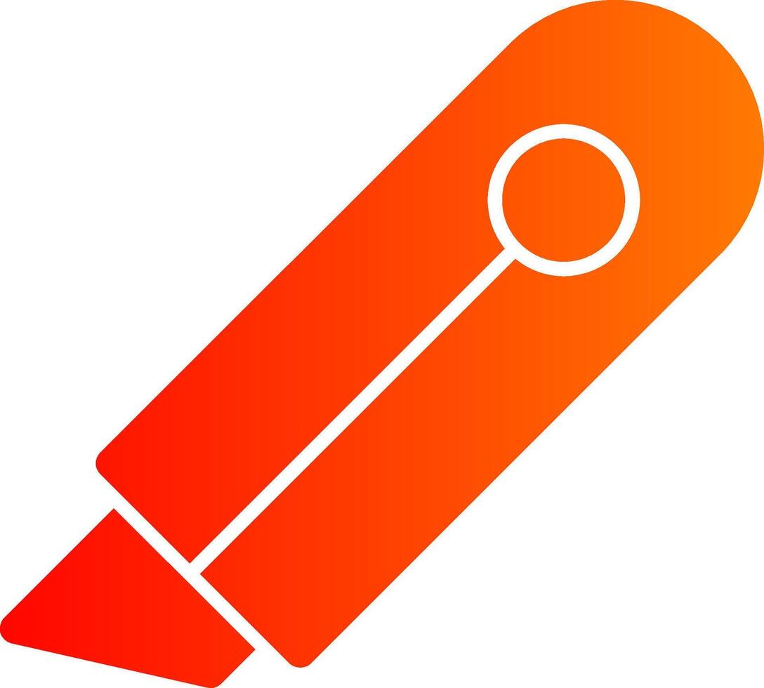 Cutter Colorful Icon vector