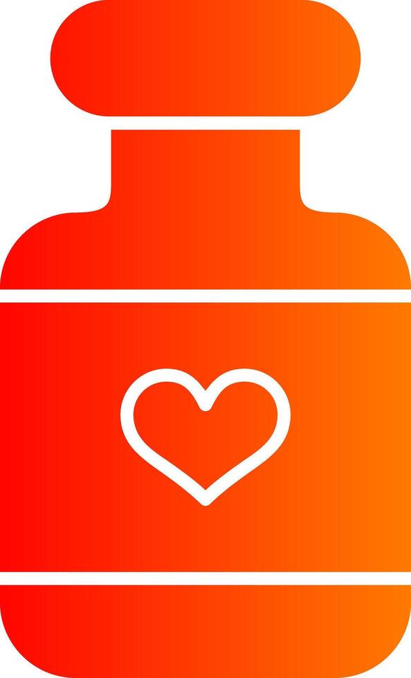 Love Potion Colorful Icon vector