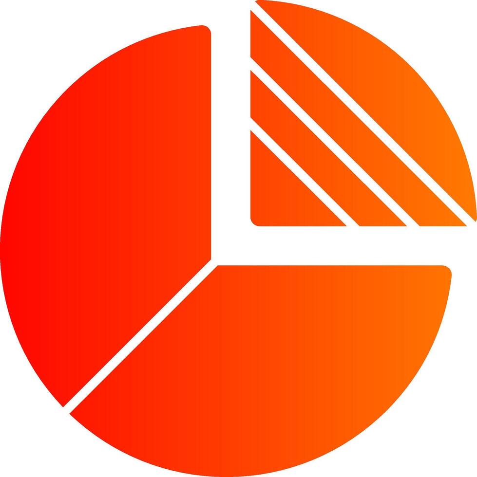 Graph Colorful Icon vector