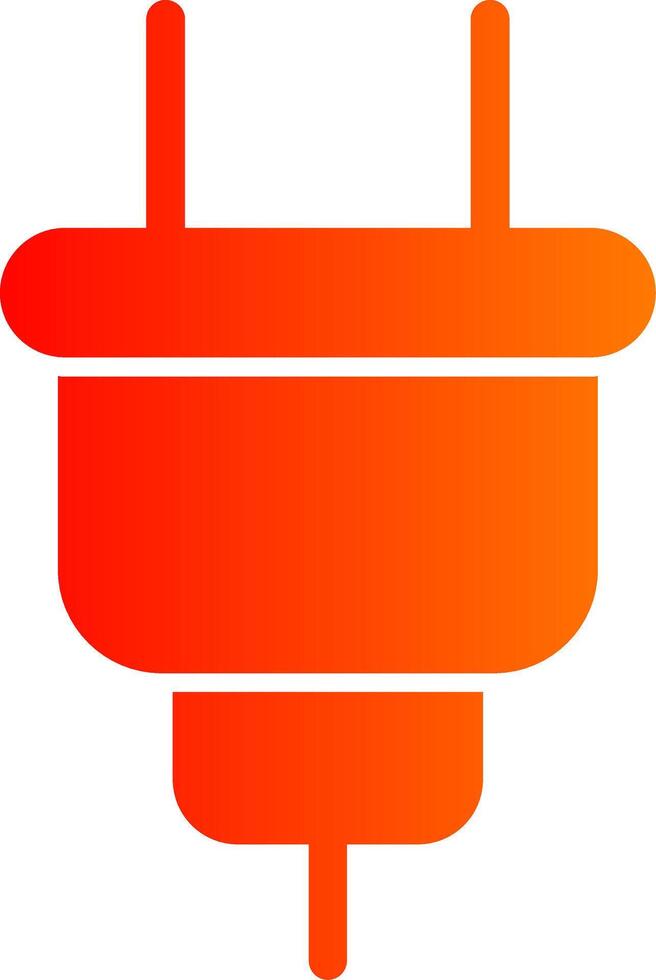 Plug Colorful Icon vector