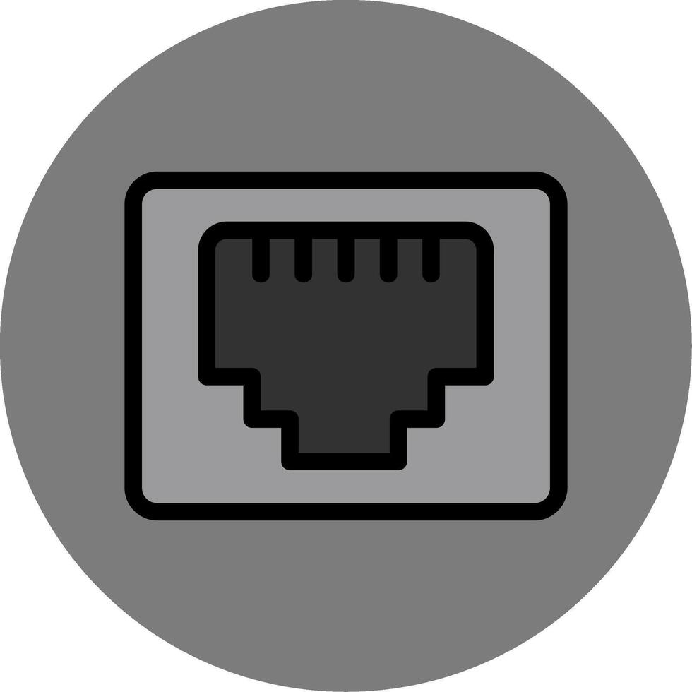 Rj Colorful Icon vector