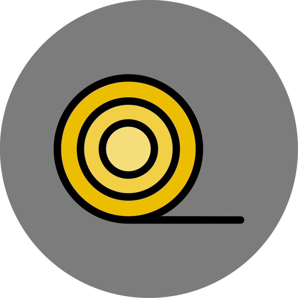 Insulating Tape Colorful Icon vector
