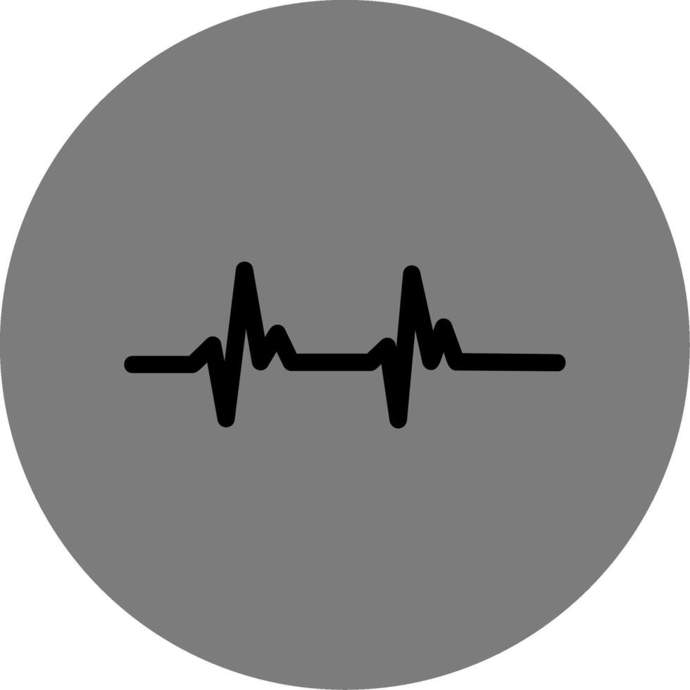 Heart Beat Colorful Icon vector