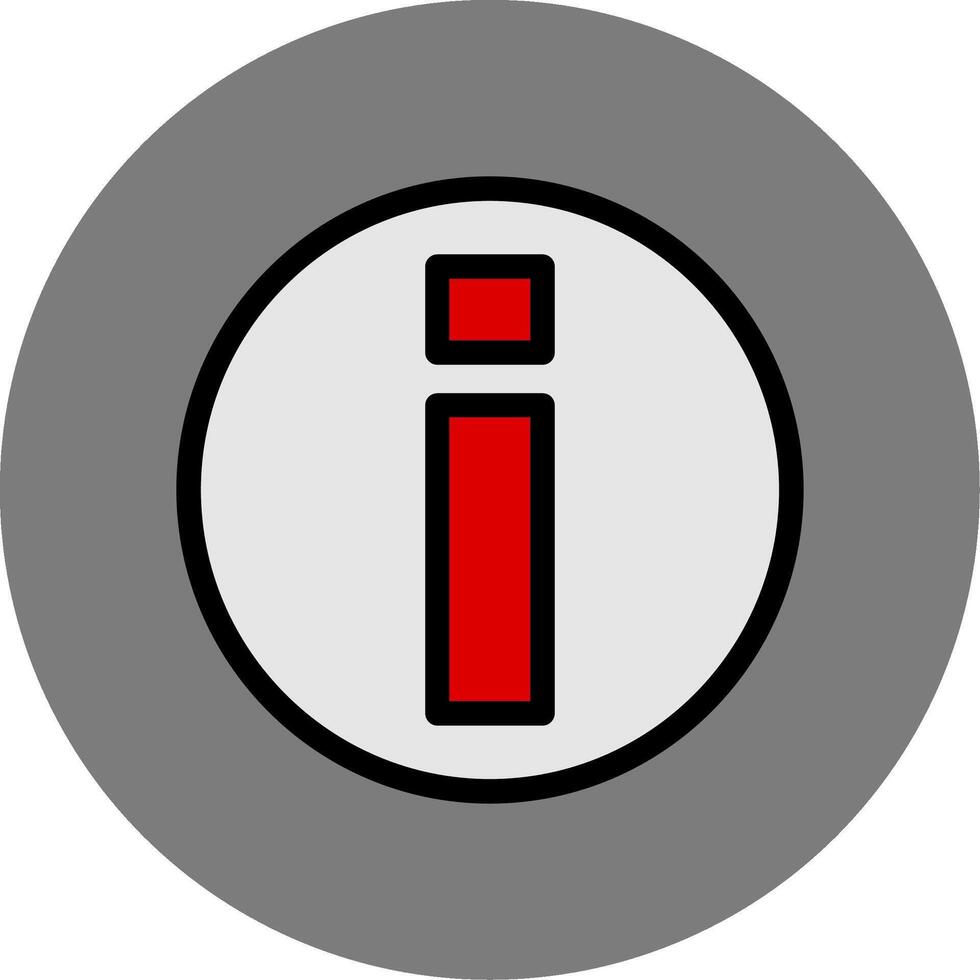 Information Colorful Icon vector