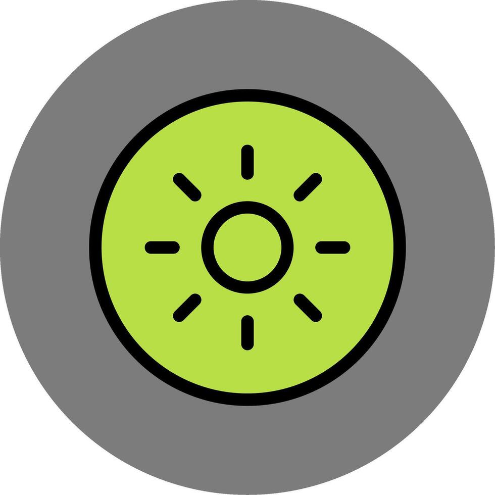 Kiwi Colorful Icon vector