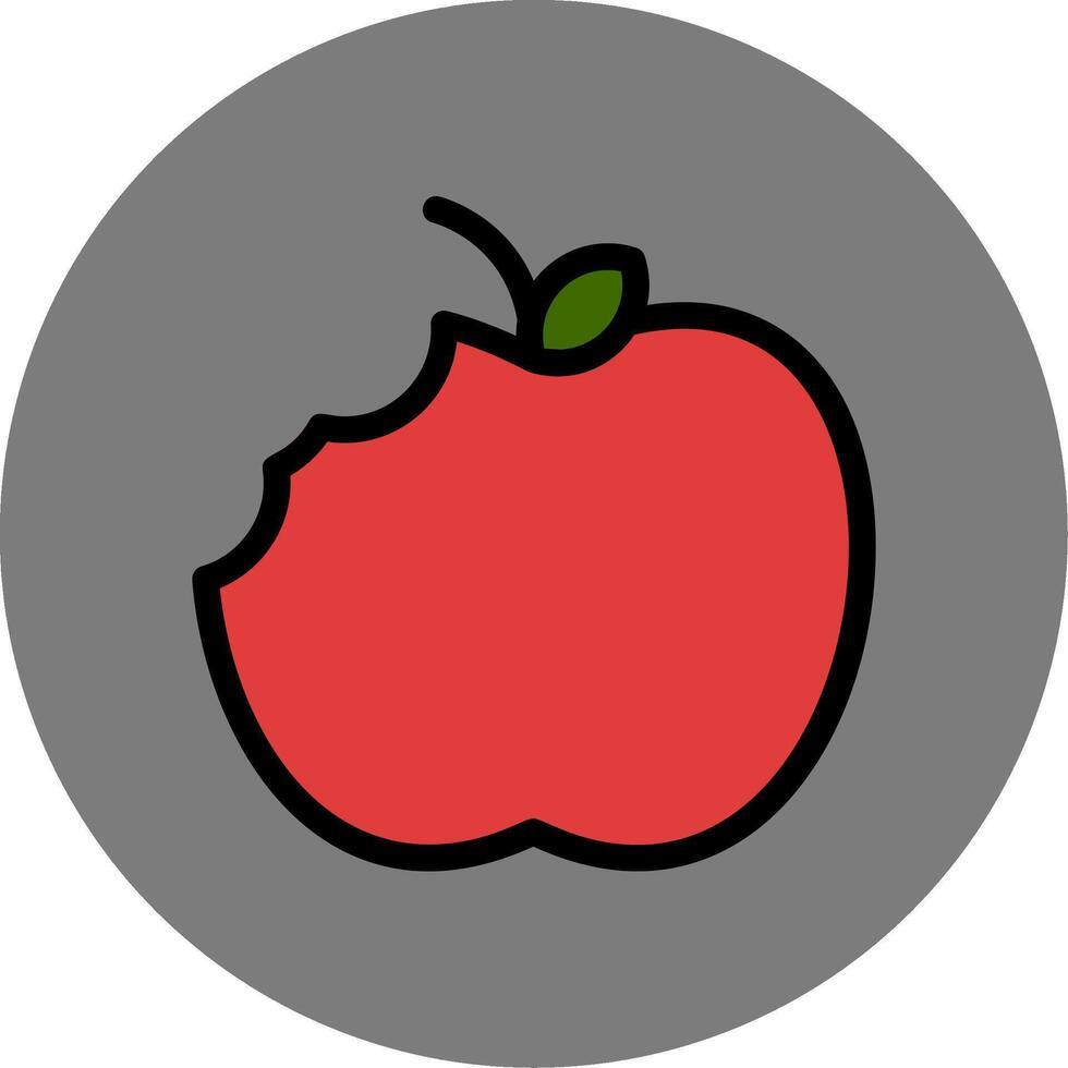 Apple Colorful Icon vector