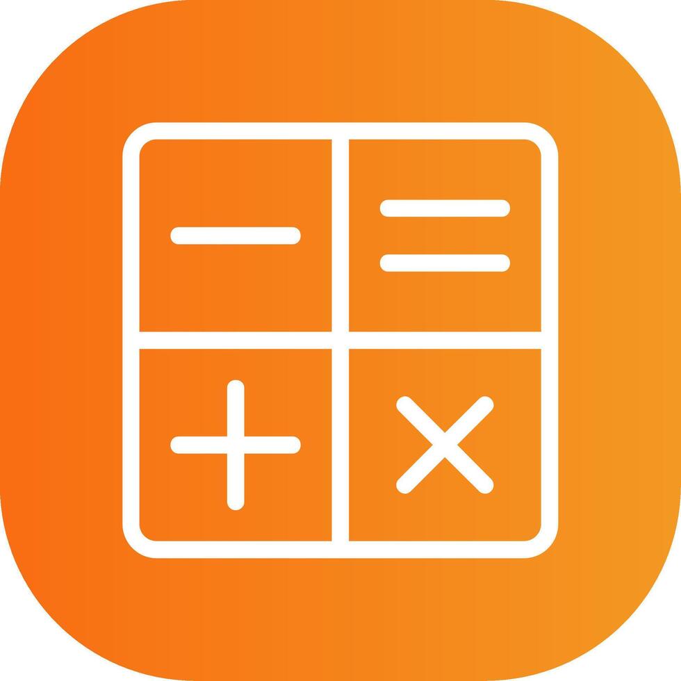 Calculator Colorful Icon vector