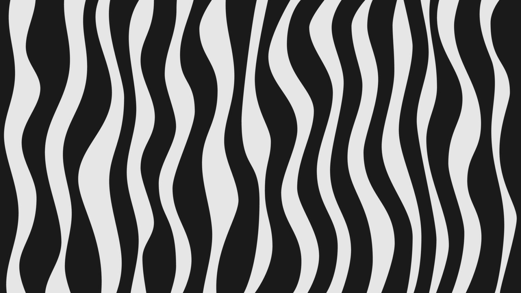 Black White Calm Wave Background vector
