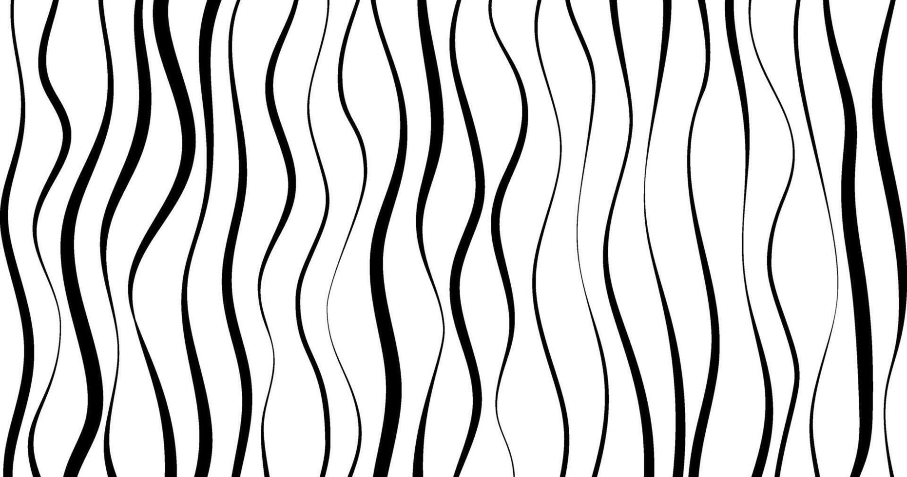 Wave Line Black White Background vector