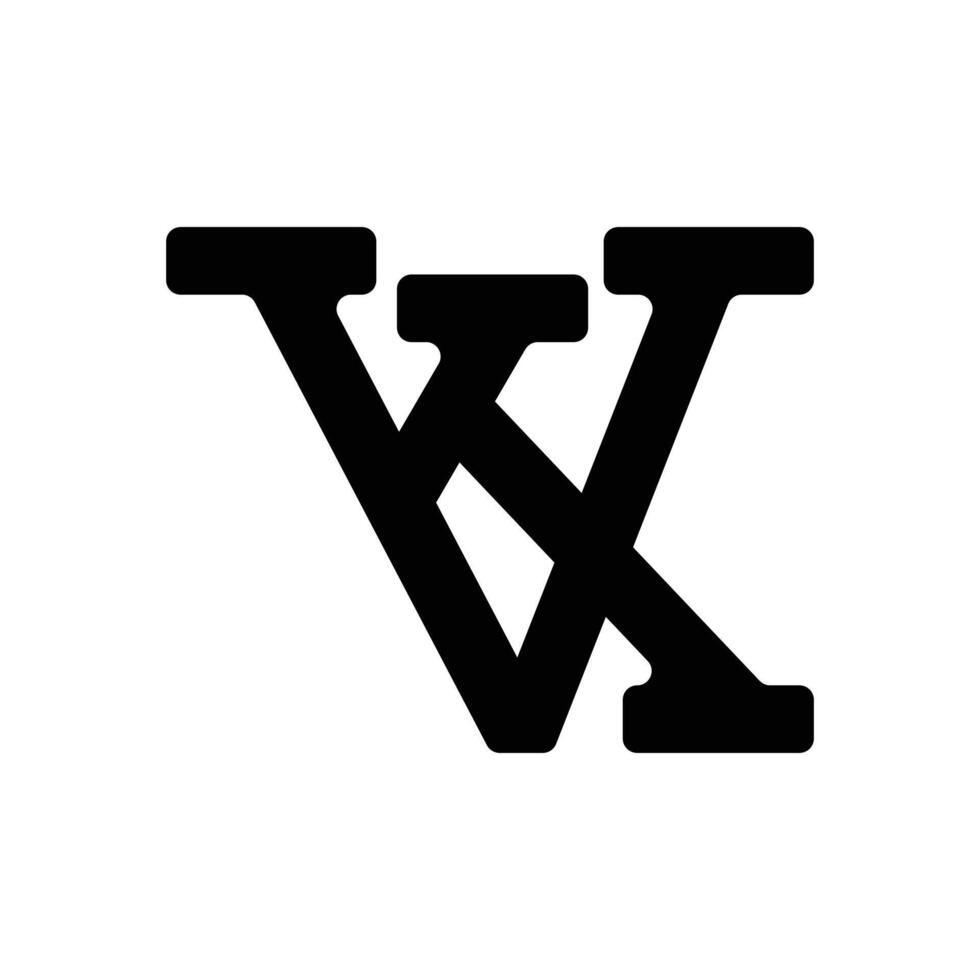 Premium Vk Monogram vectors Logo for a company called vk.