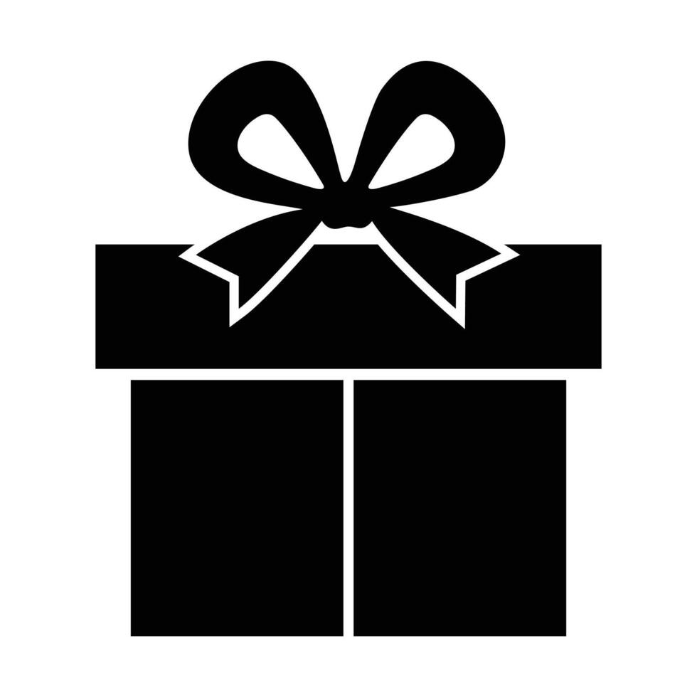 Gift box icons in Trendy Flat style. Gift boxes with ribbon icons Set. vector