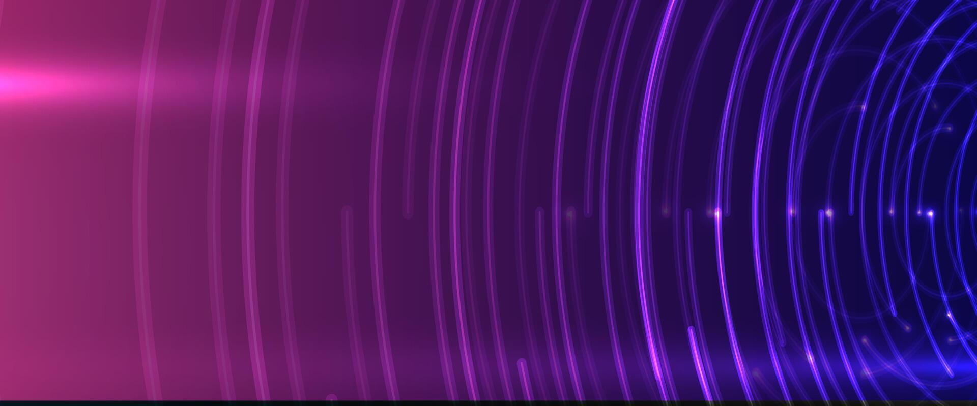 abstract background with purple and blue lights vector
