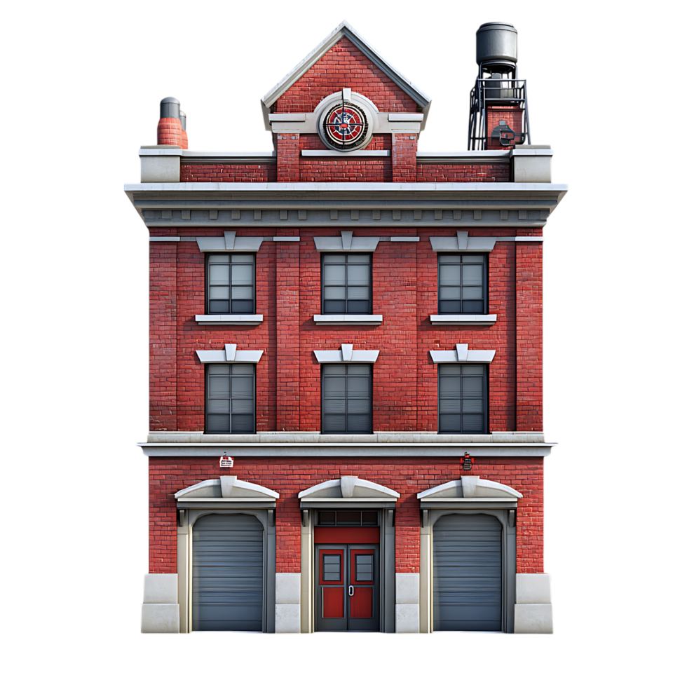 Fire brigade Building Transparent architecture png