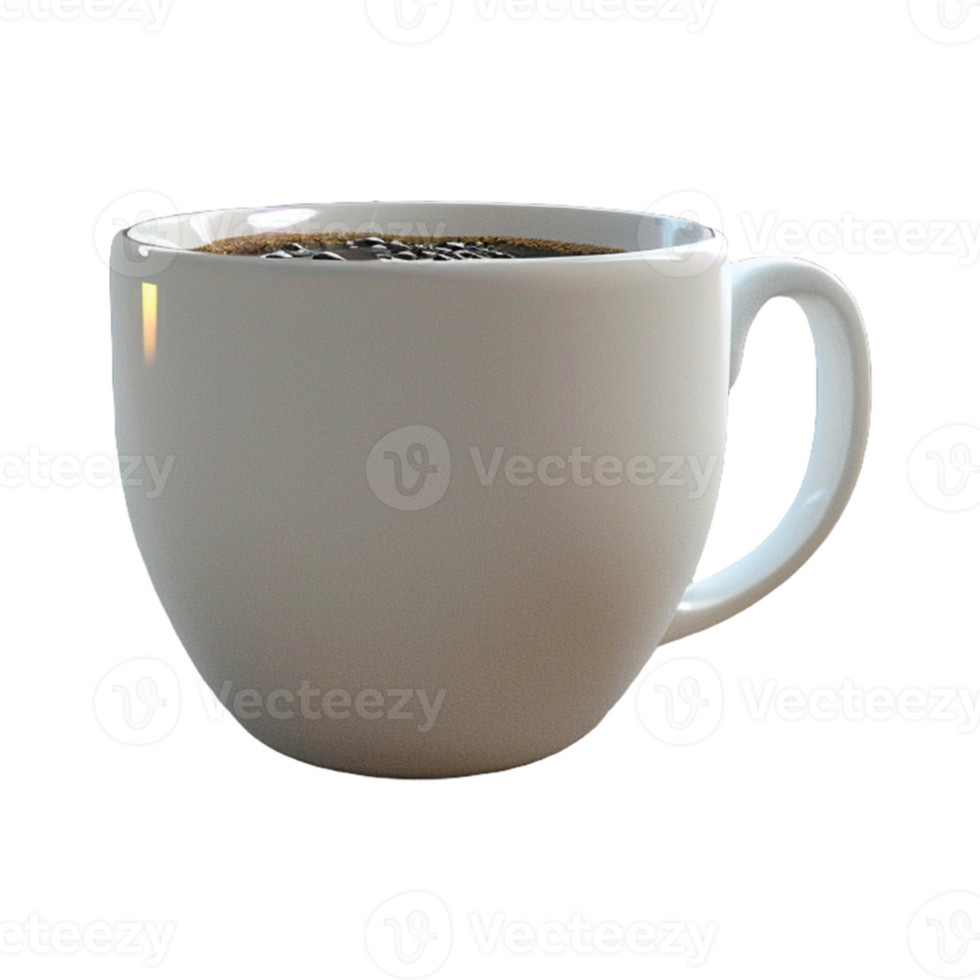 Coffee Cup Isolated on Transparent Background with Clear Details png
