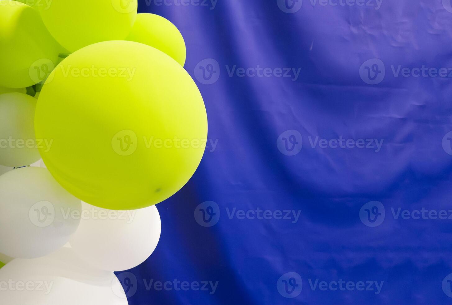 Colourful balloons, birthday celebration, party photo