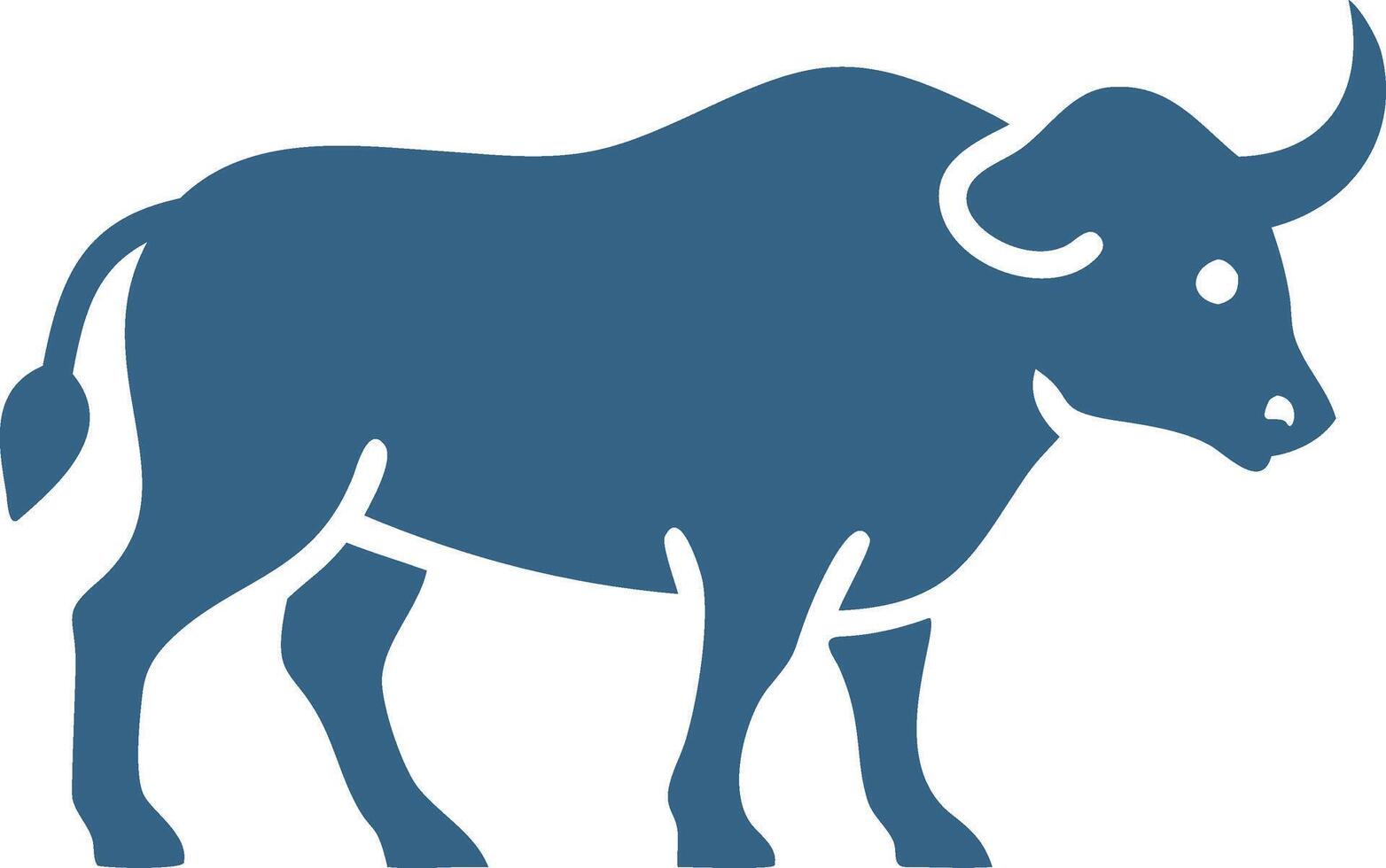 Moose icon and logo Illustration, wild deer. Concept design of farm animals - Moose side view profile. Isolated black silhouette moose or wild deer on white background. vector