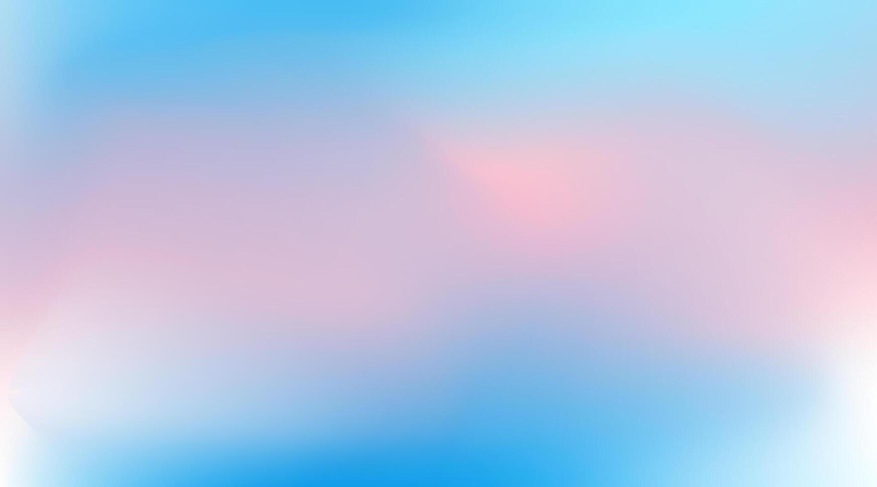 Smooth gradient sky background with soft blue and pink shades. Perfect for light and airy seasonal banners. Pastel gradient background. vector