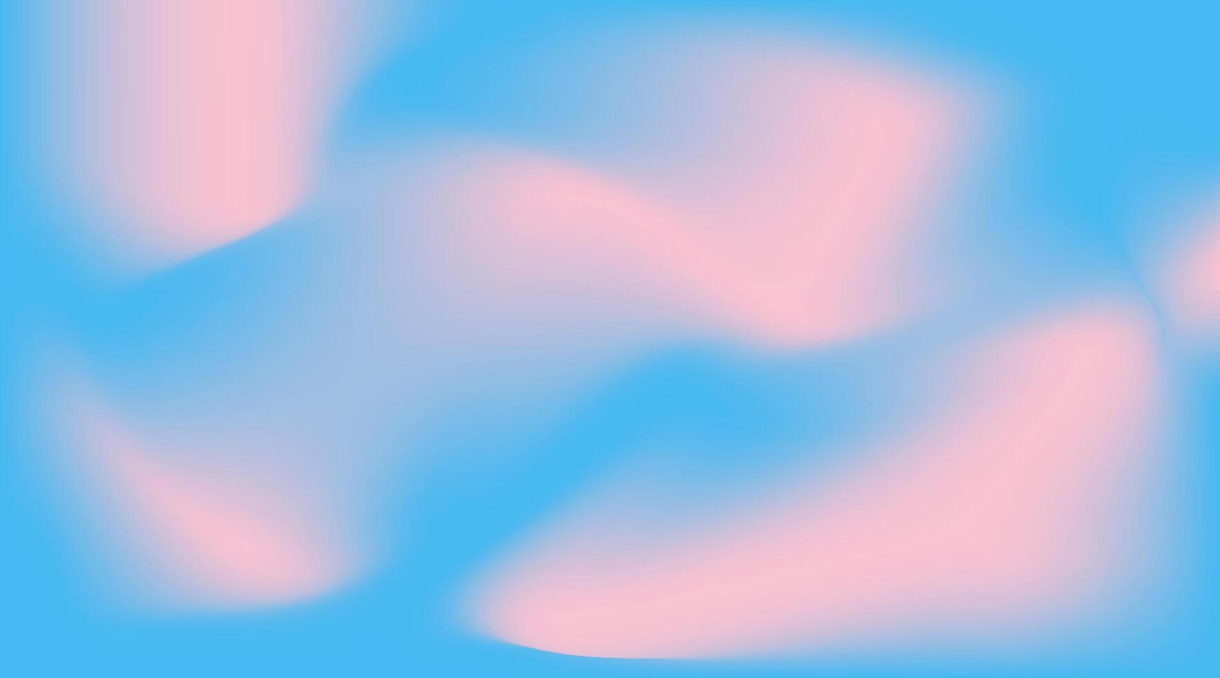Soft sky-inspired sunrise background in blue and pink tones. Gentle pastel gradient perfect for summer-themed designs. Light and simple template. vector