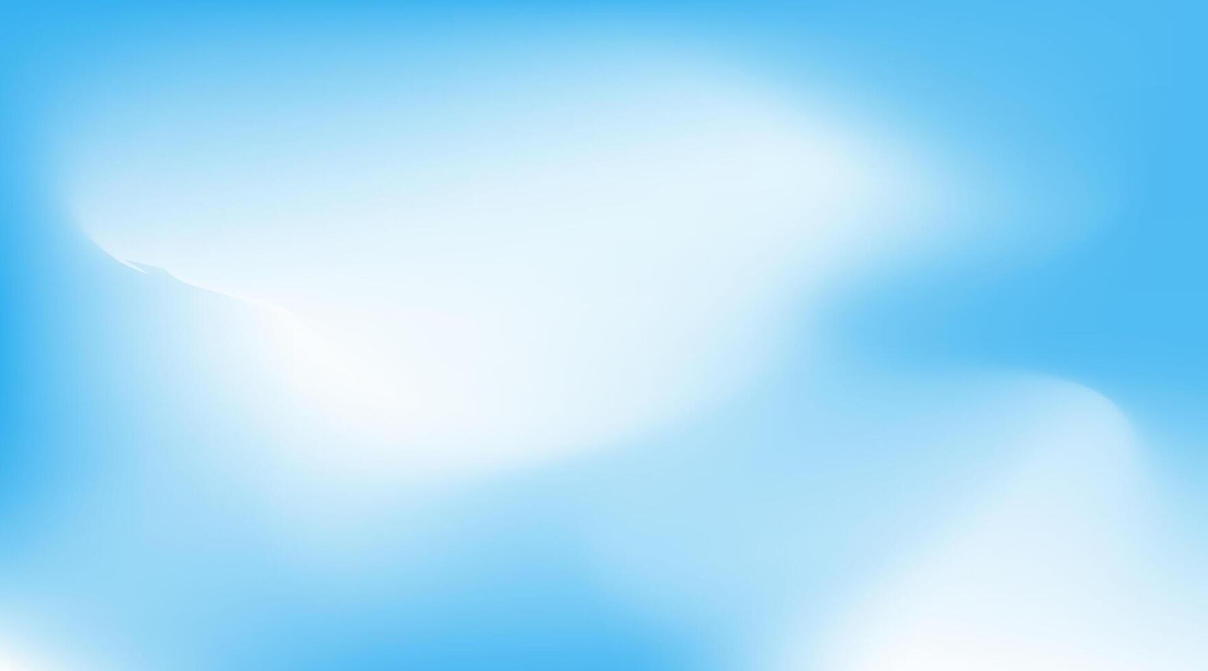 Minimalist sky gradient with pastel blues and whites. Subtle summer tones create a serene and airy design. . vector