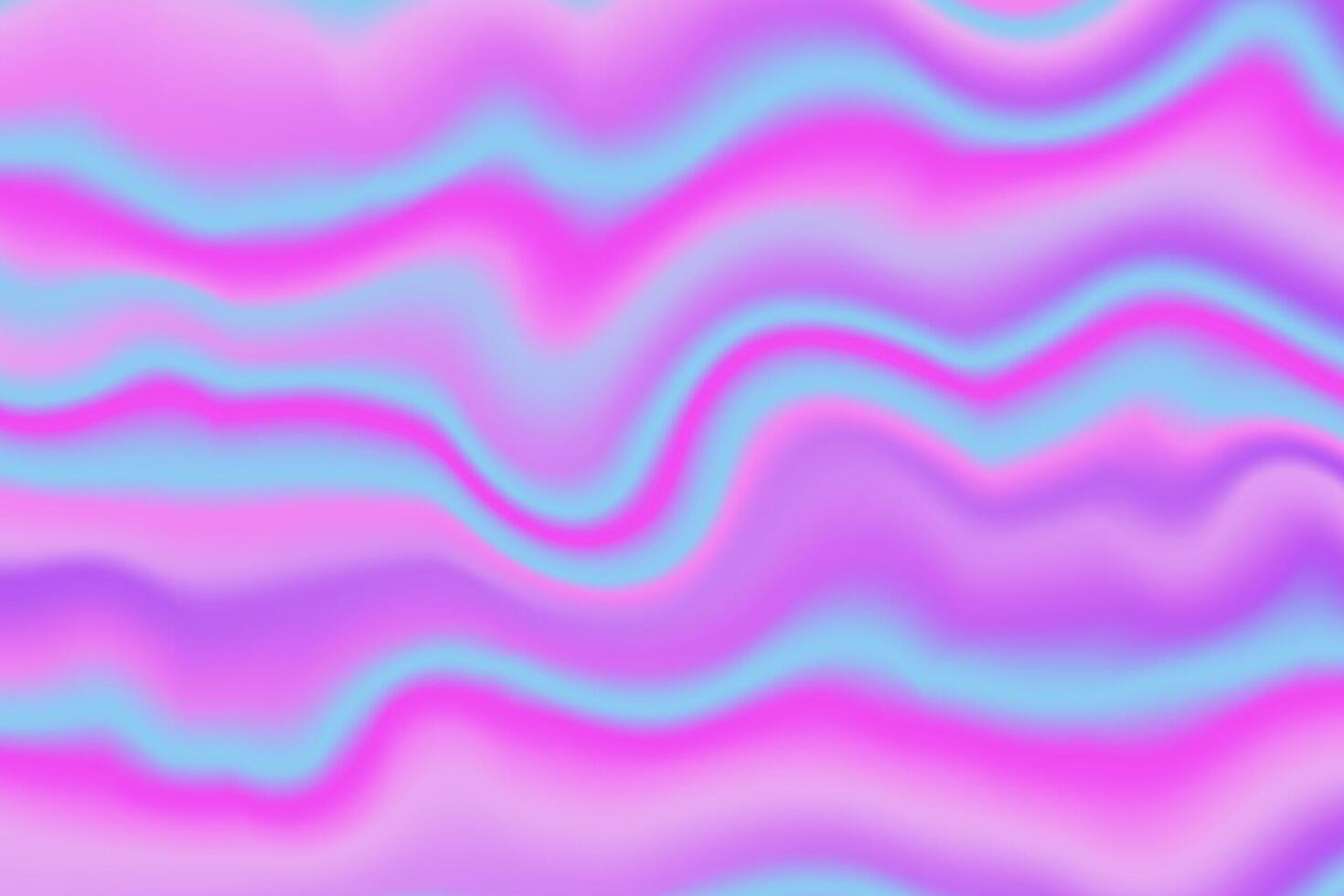 Soft Pink and Blue Wavy Holographic Gradient vector