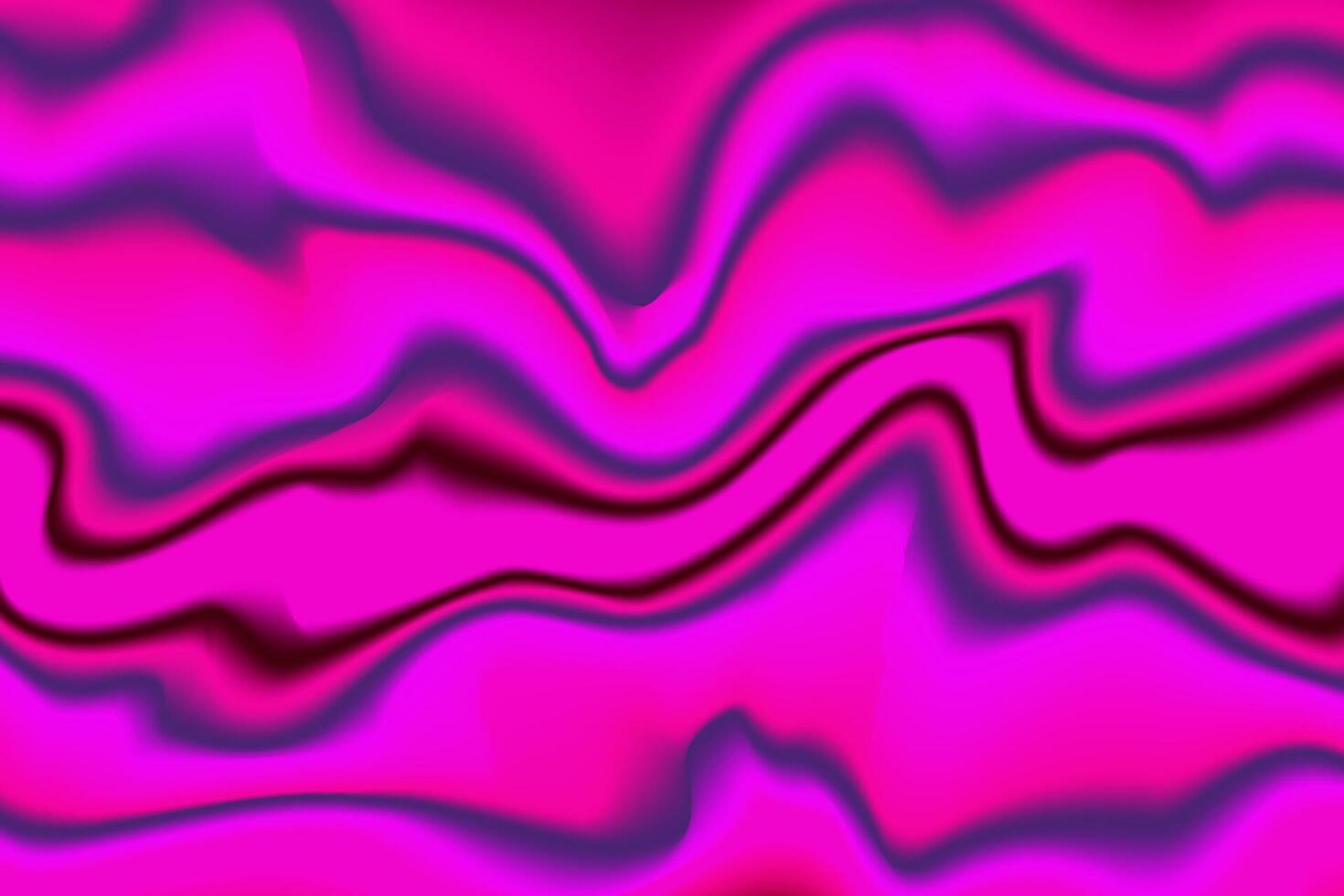 Intense Pink and Purple Liquid Holographic Gradient with Waves vector