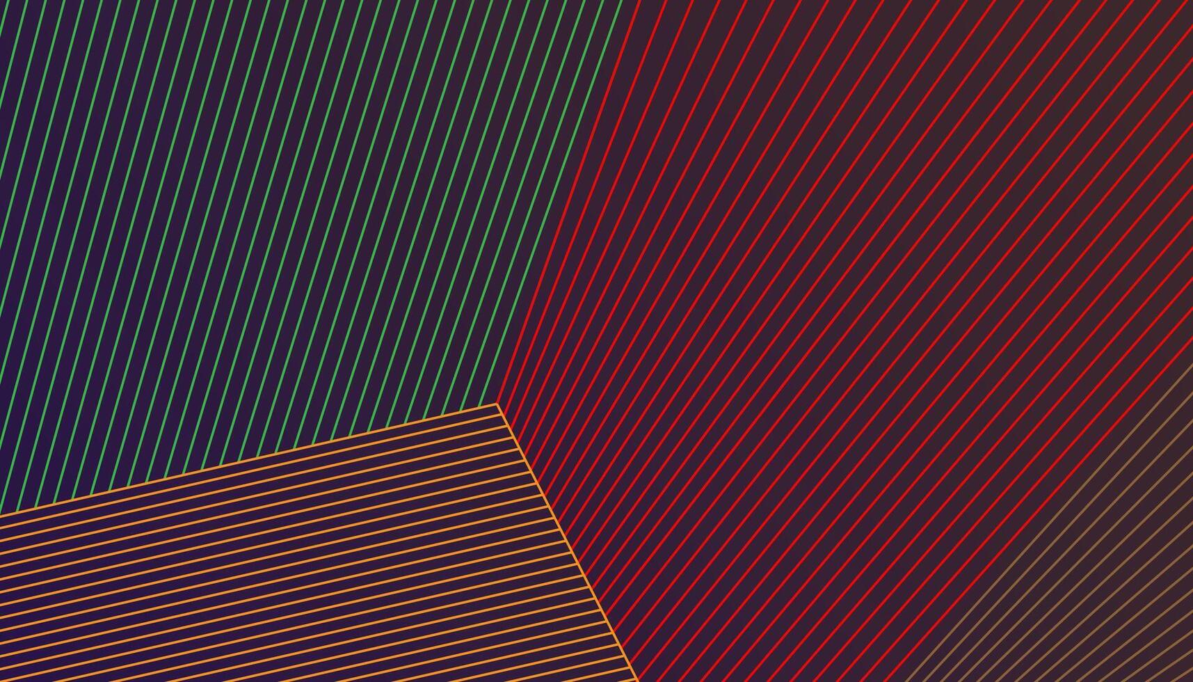 Abstract Geometric Lines in Vibrant Colors vector