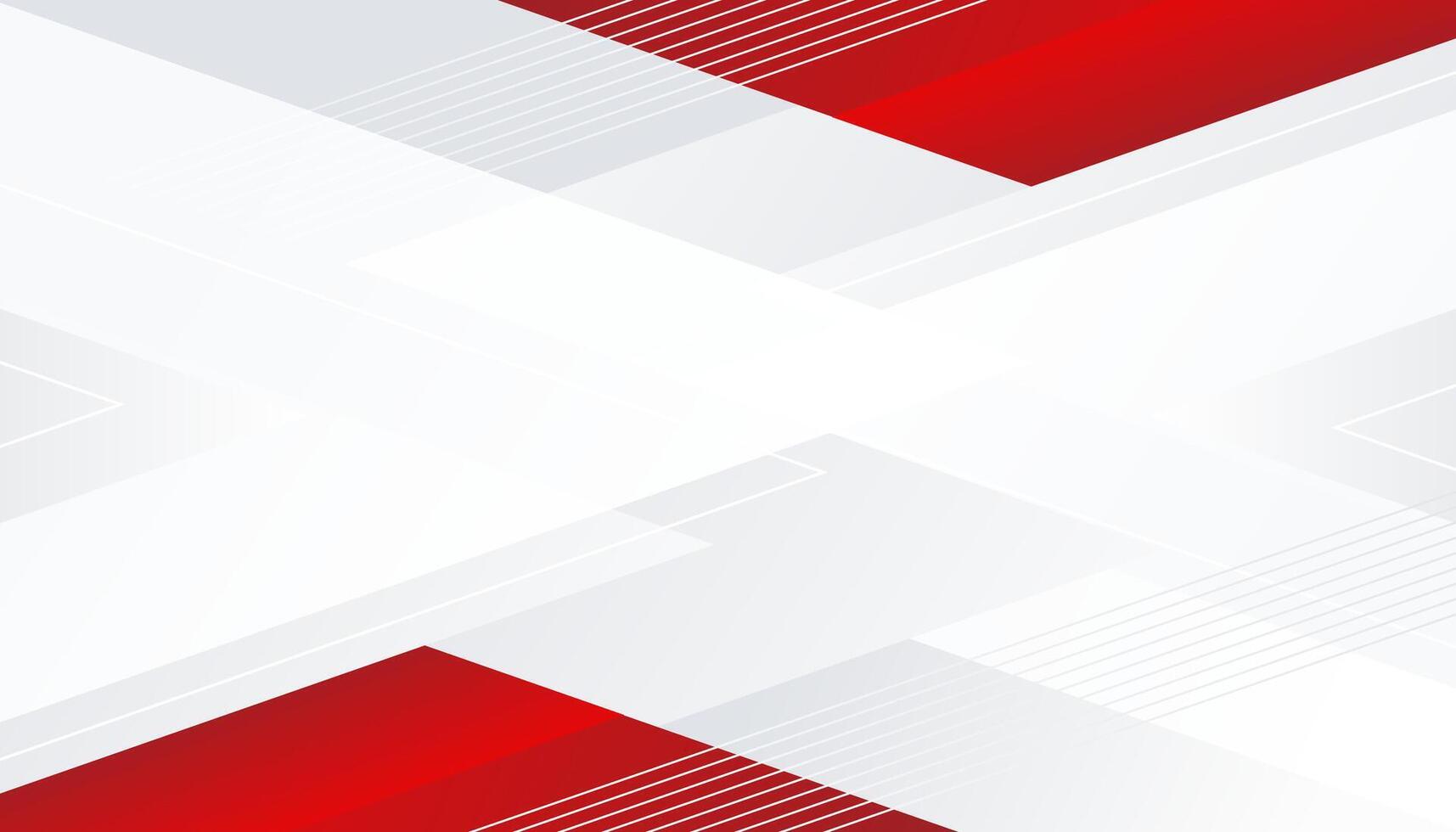 Abstract red gray white blank space modern futuristic background vector