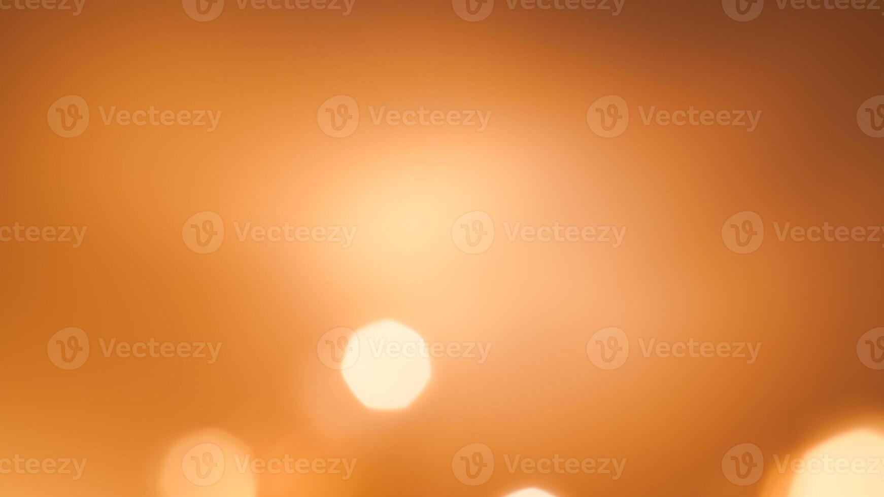 Soft golden bokeh background with a subtle glowing and elegant festive ambiance photo