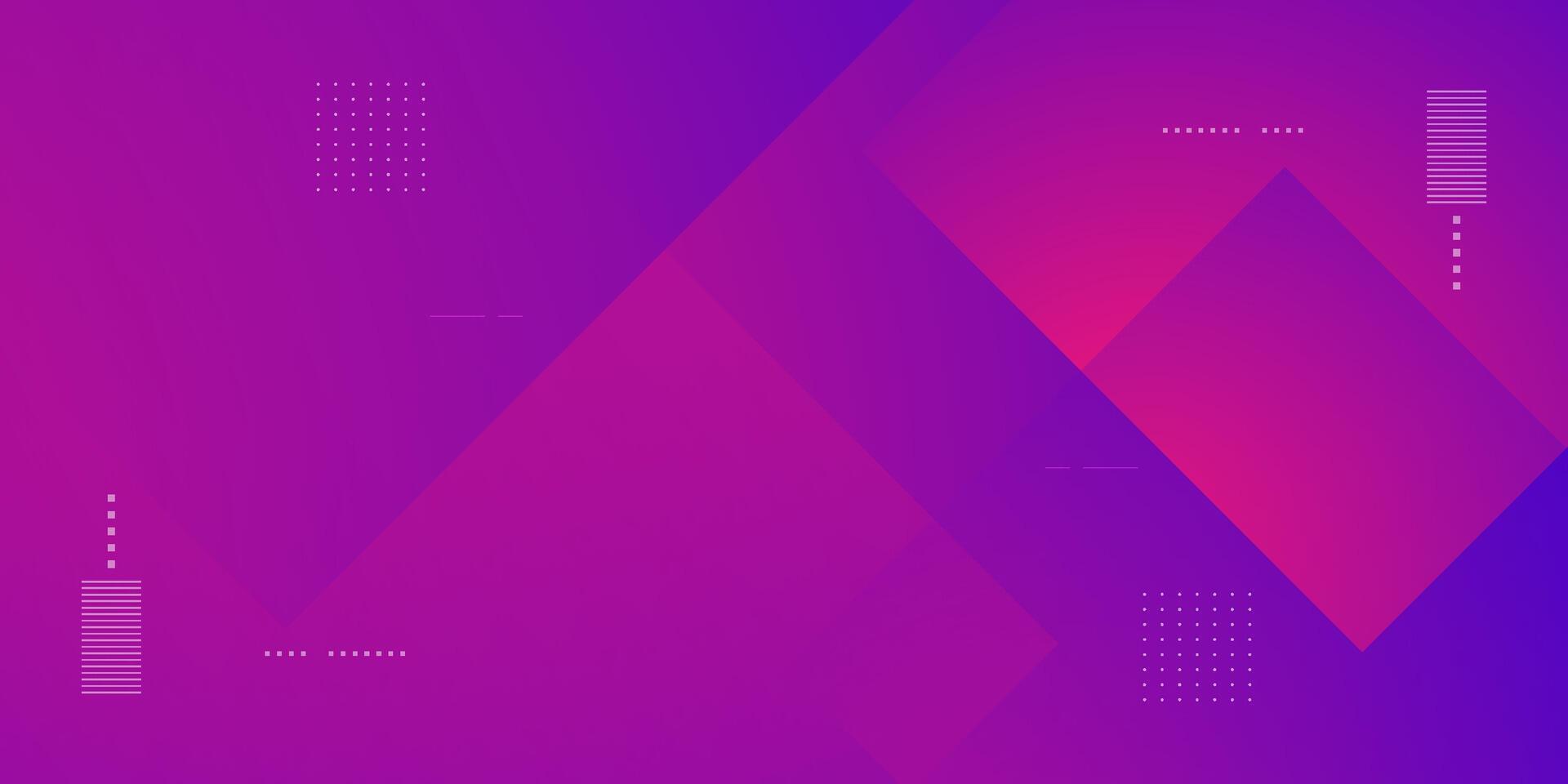 Abstract geometric colorful pink and purple square theme overlap background for graphic design. vector