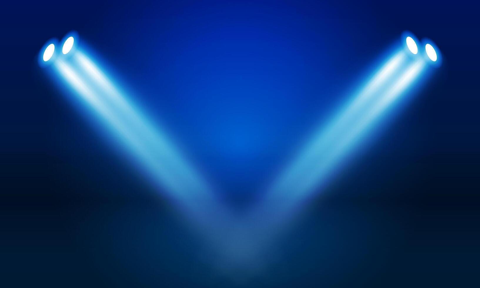 Arena field with bright stadium lights vector