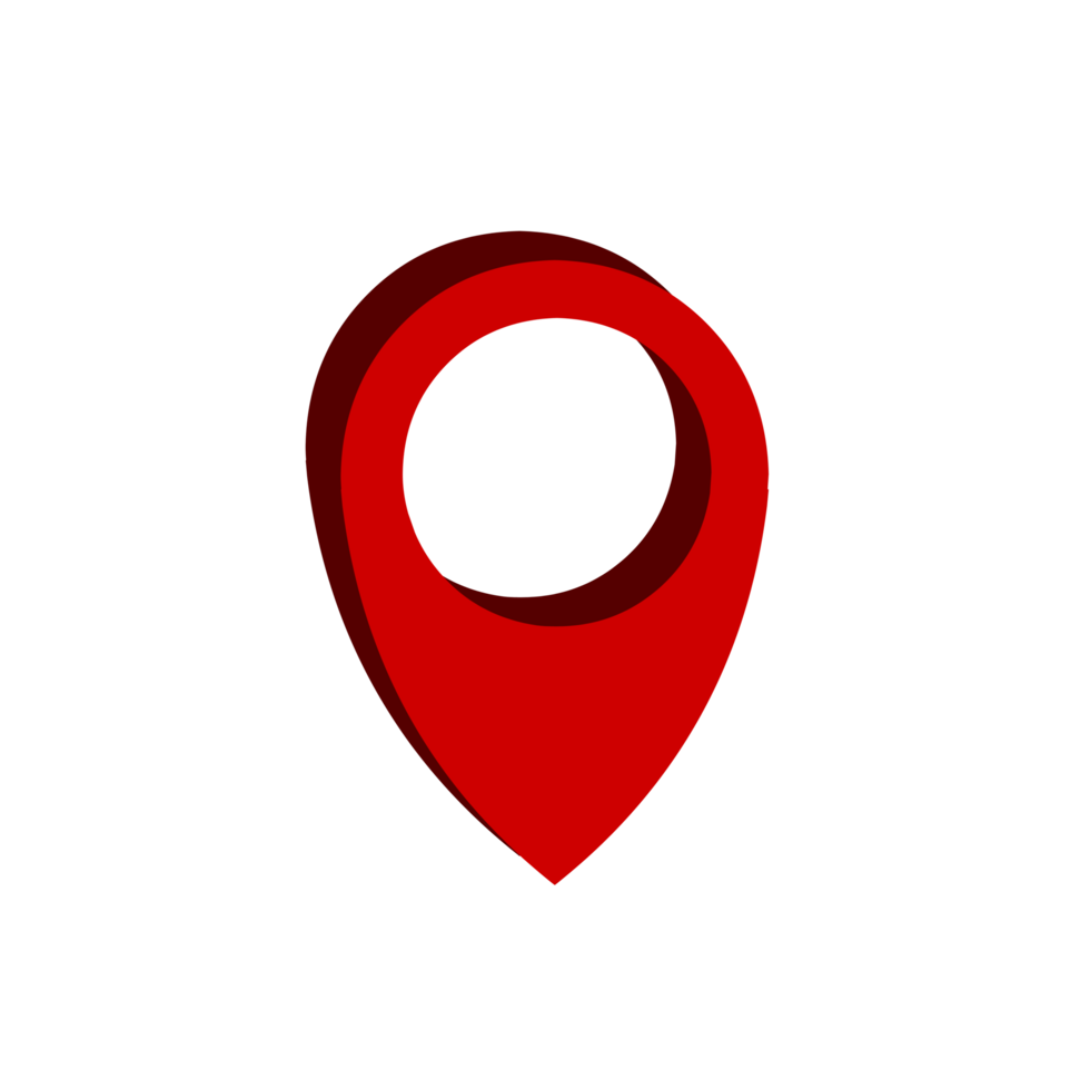 3d location pin marker symbol png