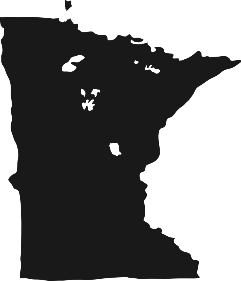 usa map minnesota png