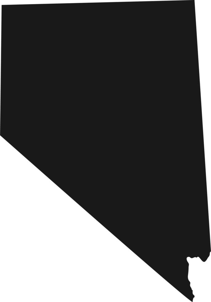 usa map nevada png