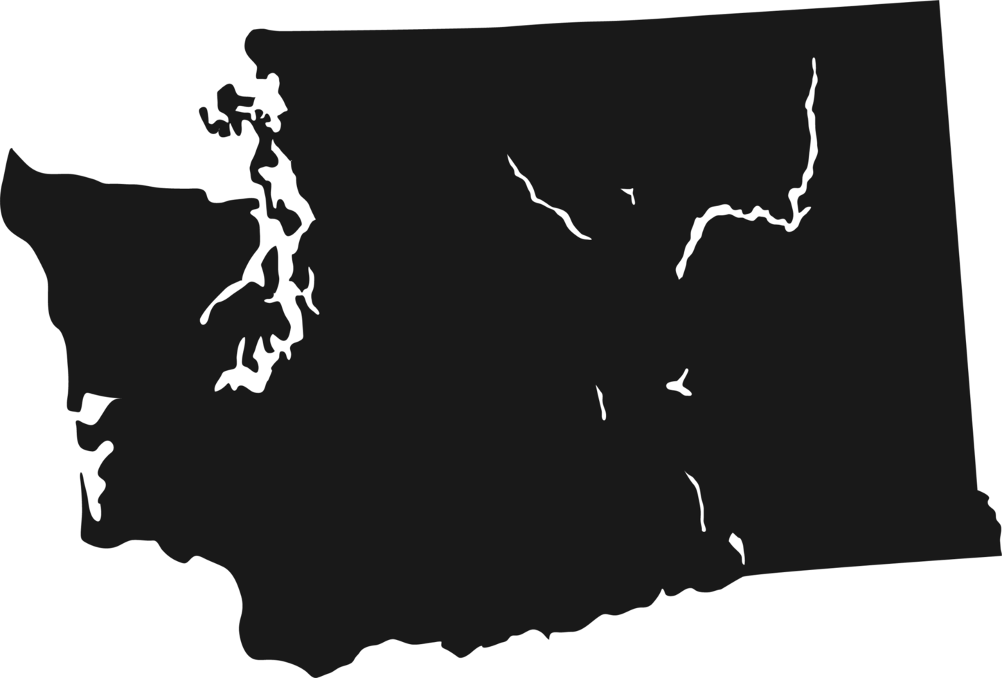 usa map washington png