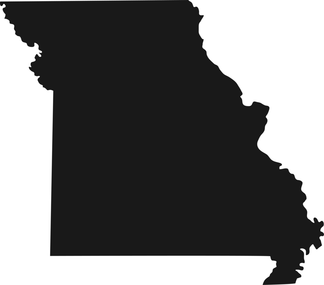 map usa missouri png