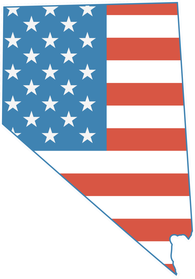 map usa nevada png