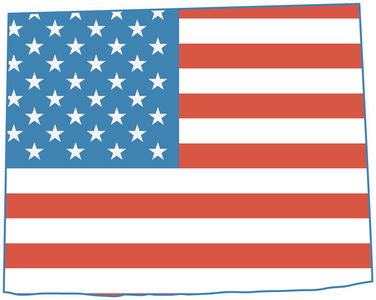 map usa wyoming png