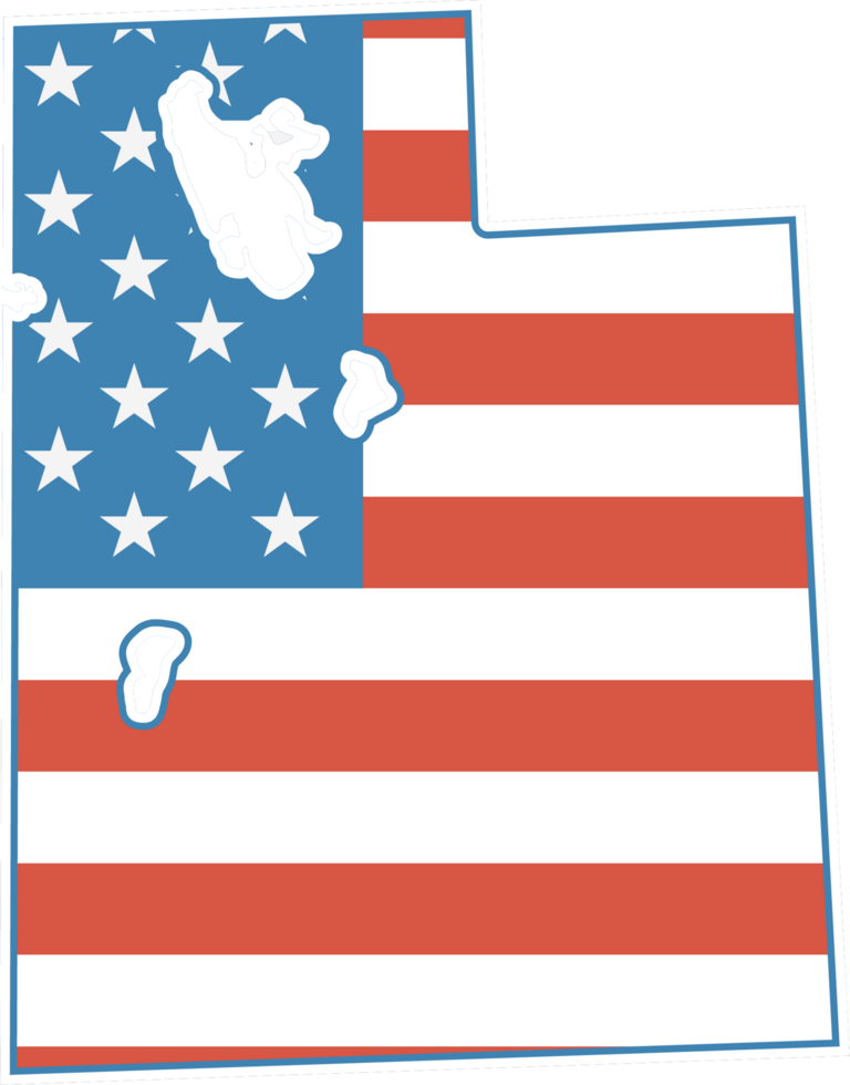 map usa utah png