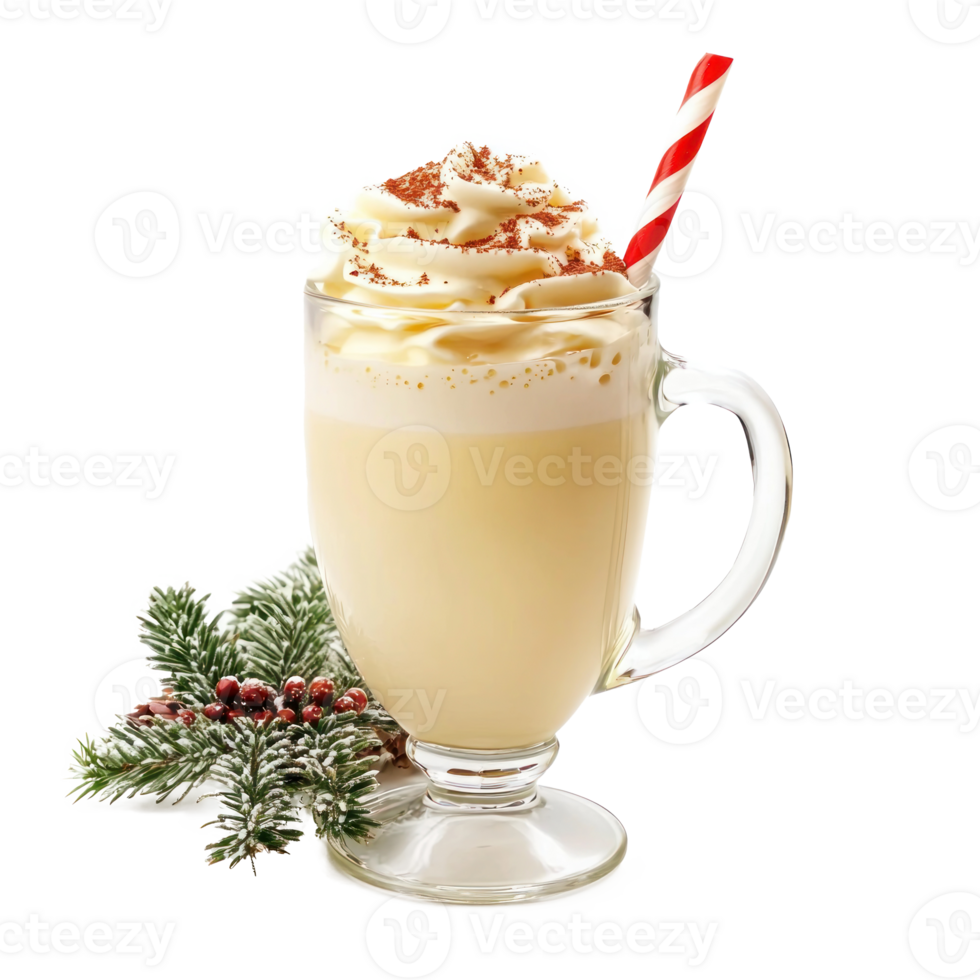 Eggnog isolate on transparent background png