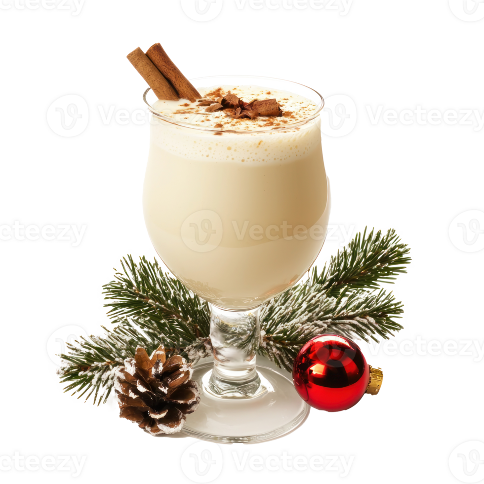 Eggnog isolate on transparent background png