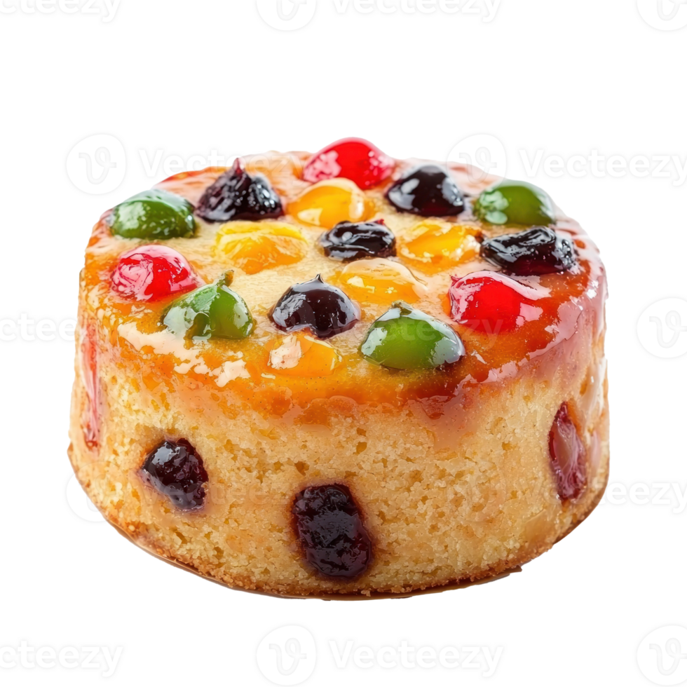 Fruit cake isolate on transparent background png