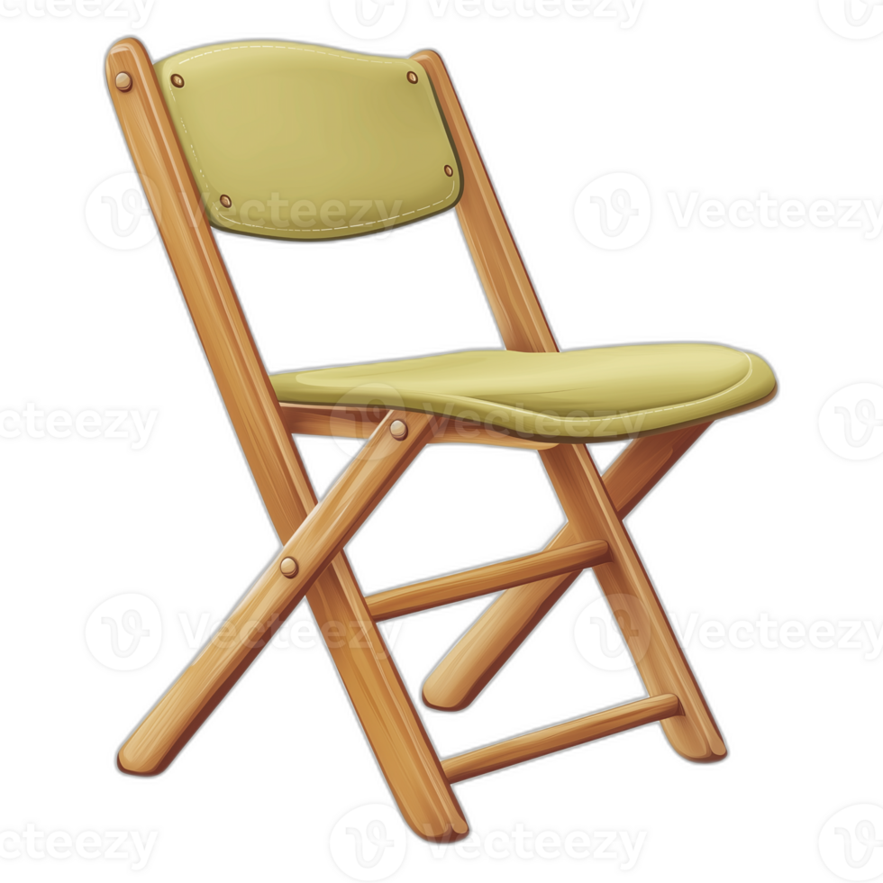American Traditional Folding chair Furniture piece, Interior Furniture styling png