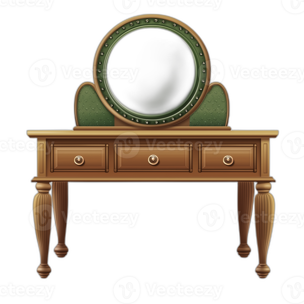 American Traditional Vanity Furniture piece, Furniture design png