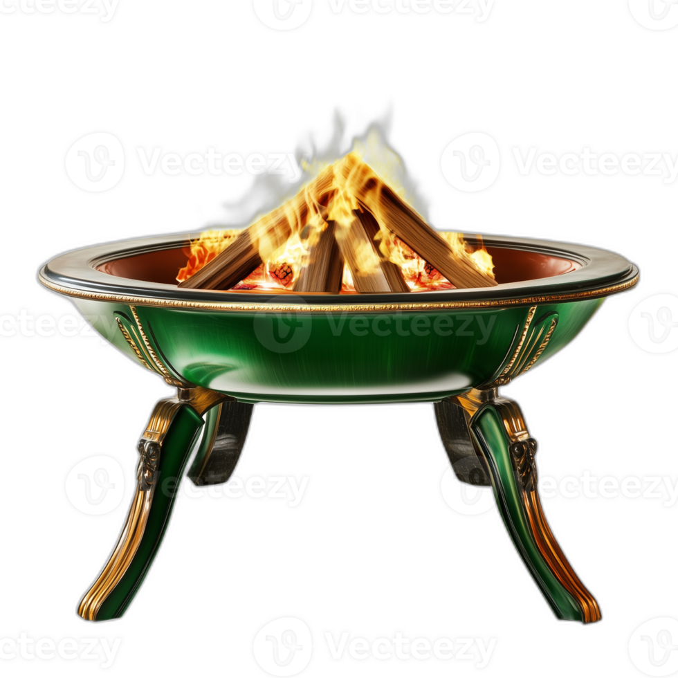 arte deco fuoco fossa tavolo mobilia pezzo, mobilia illustrazione png