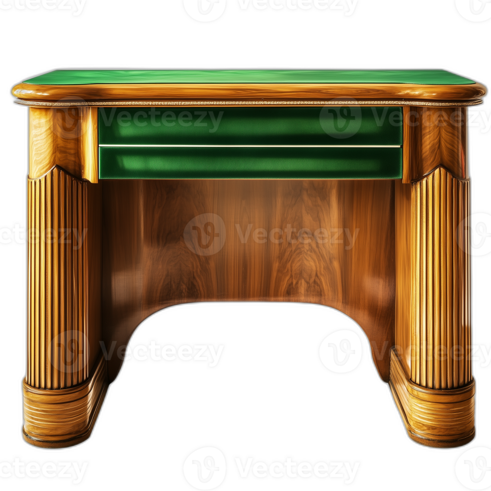 Art Deco Standing desk Furniture piece, Furniture rendering png
