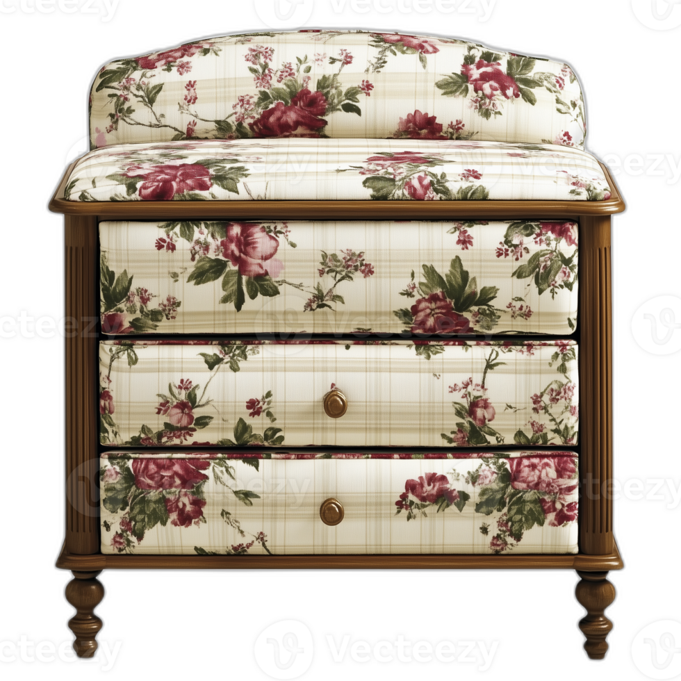 Cottage Dresser Furniture piece, Furniture rendering png