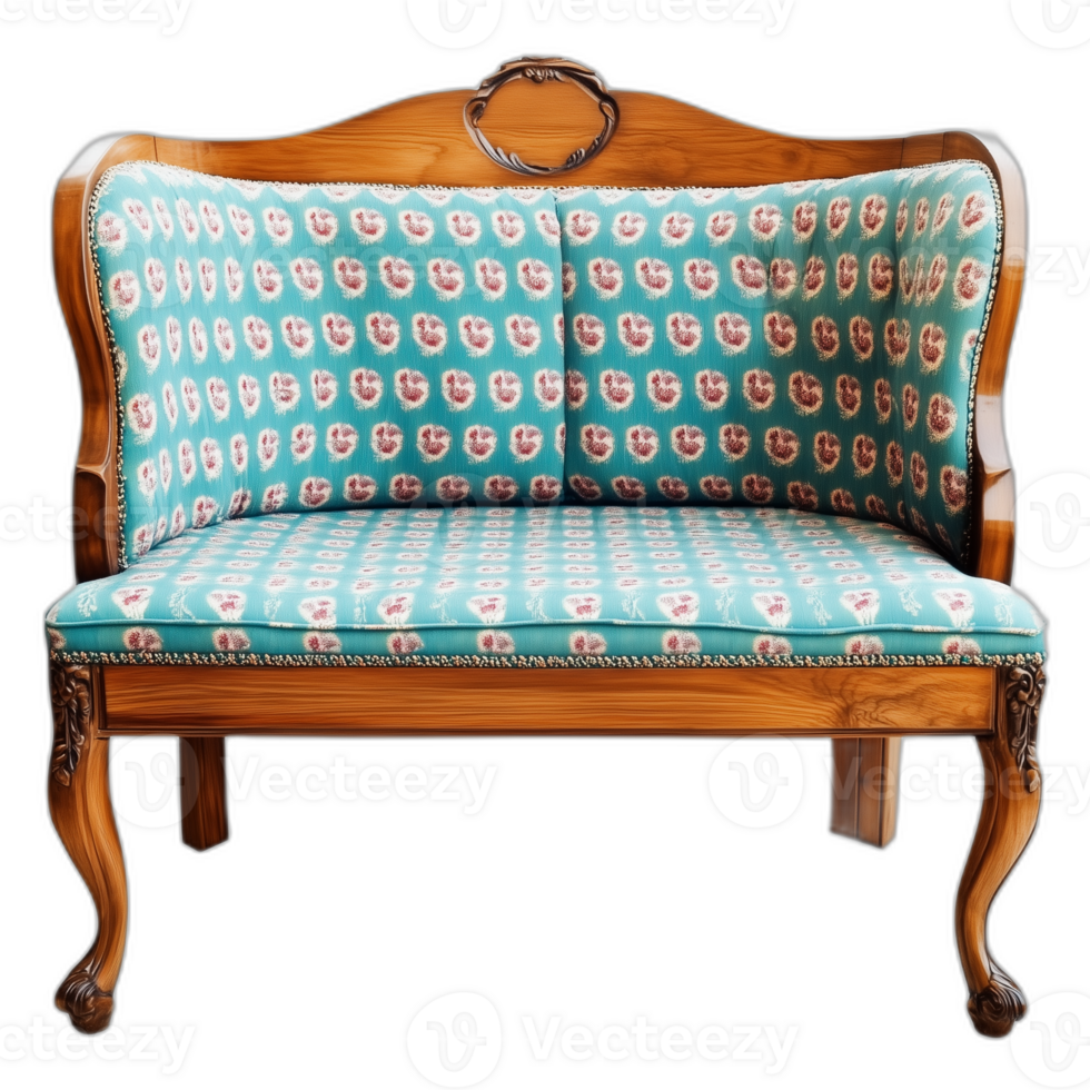 Vintage Breakfast nook seating Furniture piece, Furniture design png