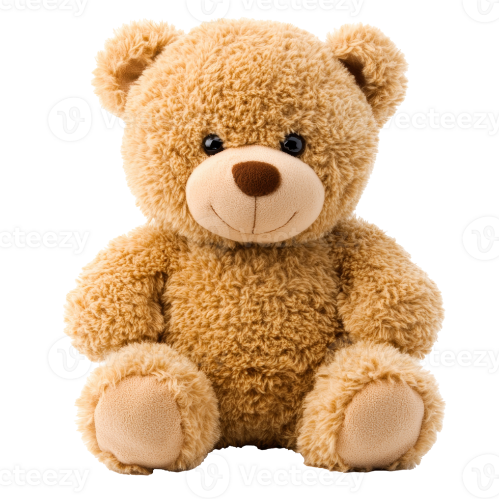 Soft plush teddy bear brings comfort and joy png