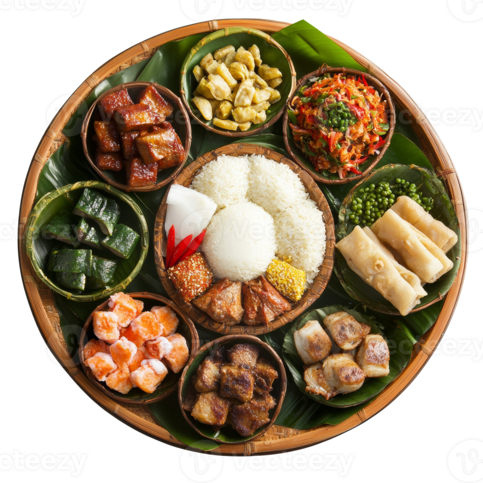 Charming traditional Indonesian cuisine png