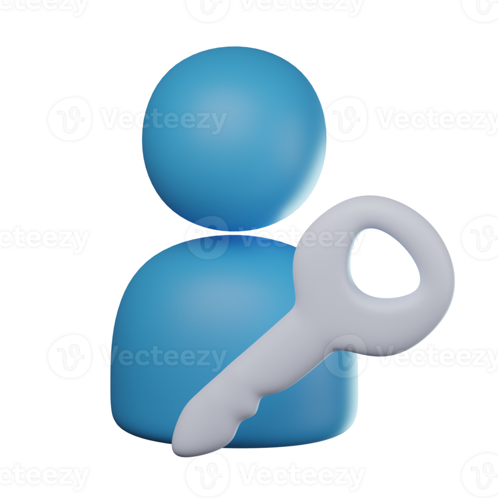 3D Admin Transparent Icon Illustration png